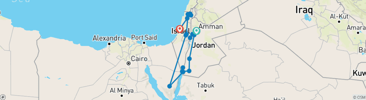 tel aviv to amman tour