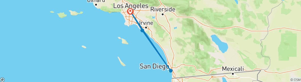 Carte du circuit Tournament of Roses Parade 2026