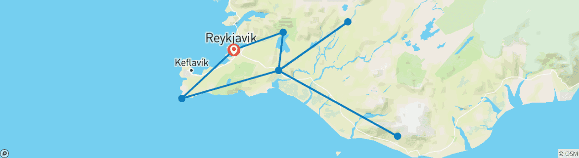 Imagen de un mapa que muestra la ruta del circuito