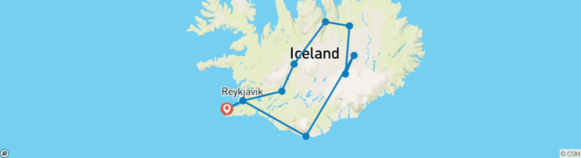 Map of Island - Abenteuer Hochland