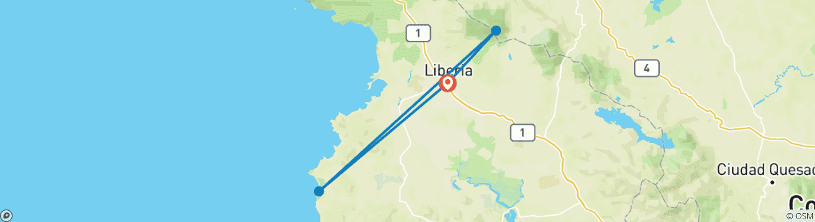 Imagen de un mapa que muestra la ruta del circuito