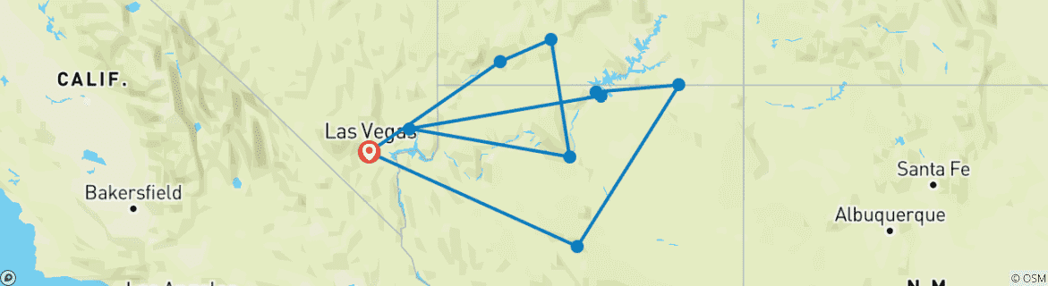 Map of Vegas und das Beste aus dem Westen