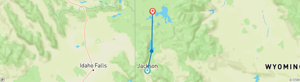 Imagen de un mapa que muestra la ruta del circuito