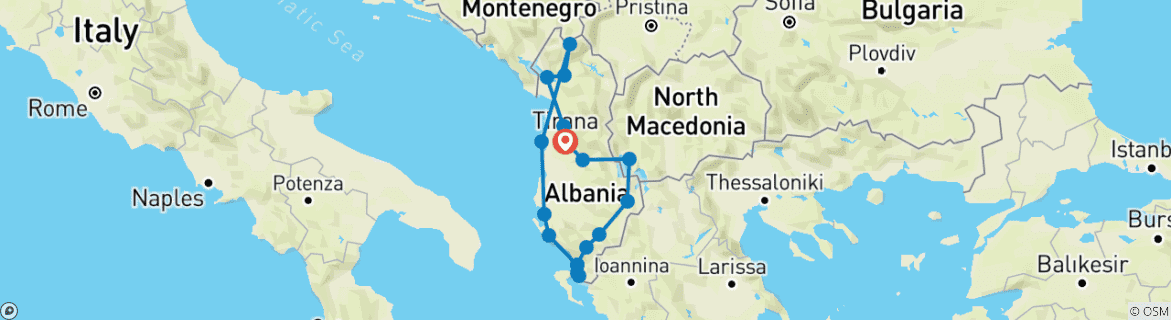 Map of Albania: The Detailed Journey