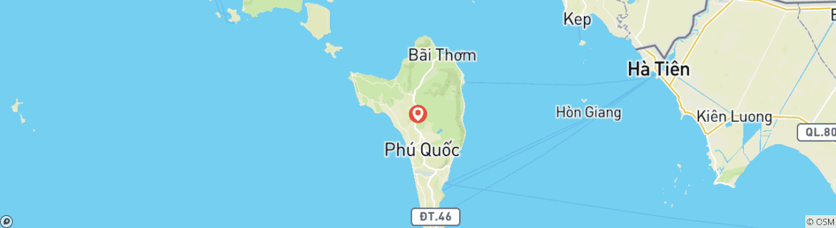 Map of Exploring the unique highlights of Phu Quoc Island -3Days/2Nights