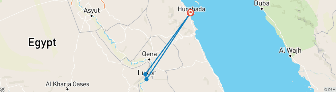 Imagen de un mapa que muestra la ruta del circuito