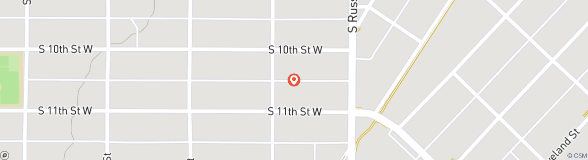 Carte du circuit Montana's Bitterroot