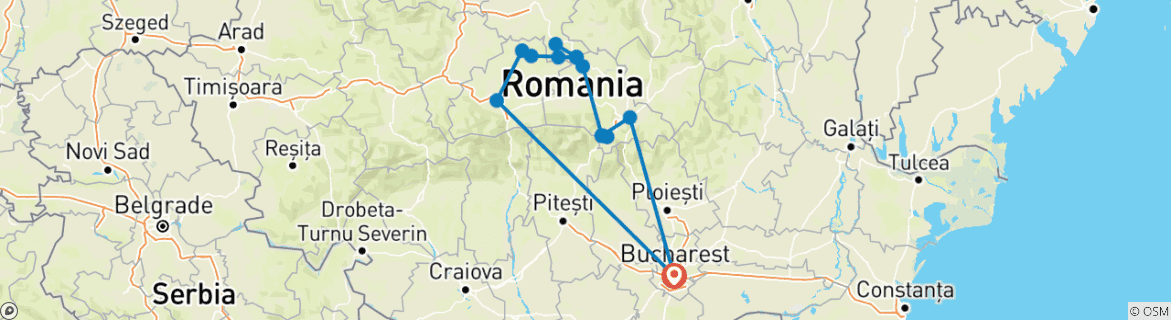 Map of Romanian Rhapsody