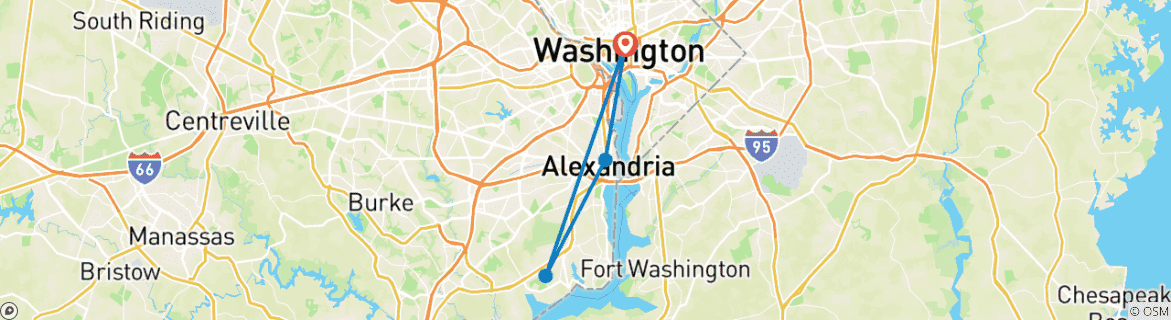 Map of Spotlight on Washington, D.C. Exploring America's Capital (2025)