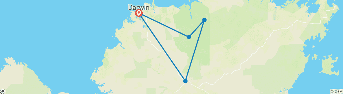 Map of Kakadu on your own