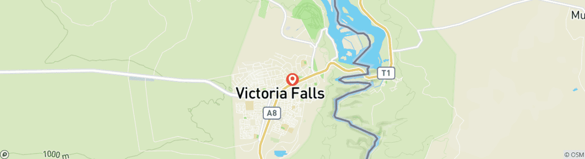 Map of Discover Victoria Trap - Batonka Lodge