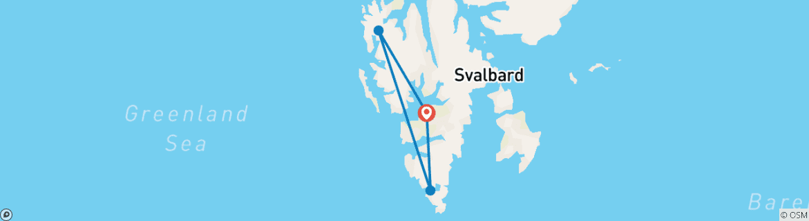 Imagen de un mapa que muestra la ruta del circuito
