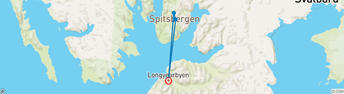 Imagen de un mapa que muestra la ruta del circuito