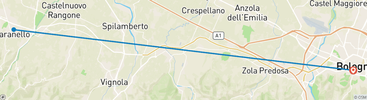 Imagen de un mapa que muestra la ruta del circuito