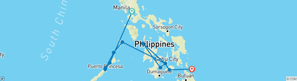 Map of Total Philippines