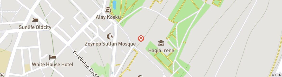 Carte du circuit Rail Turquie et mer Noire