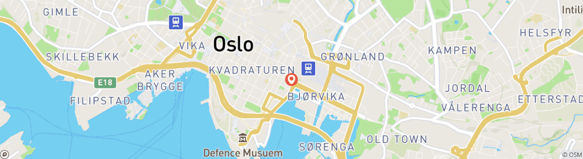 Map of 5 Days In Oslo,Norway