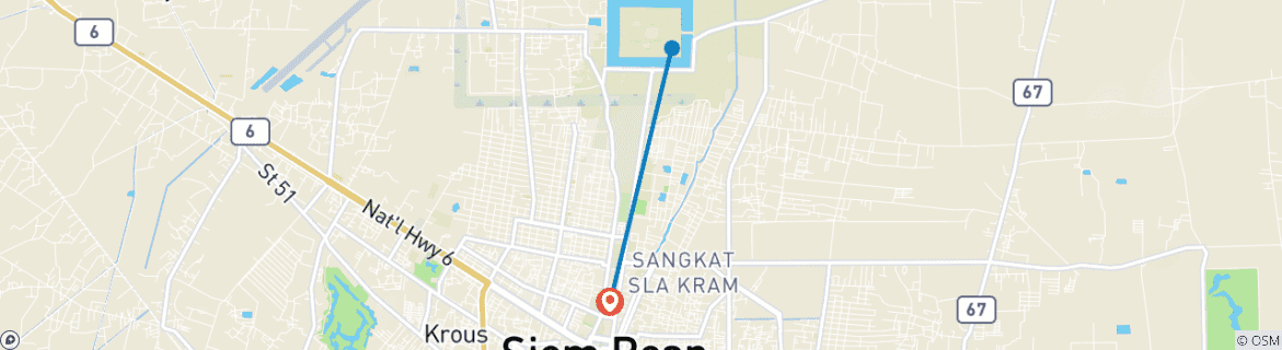 Map of Angkor 3 Days 2 Nights