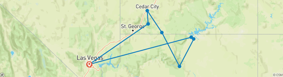 Map of Western Deserts