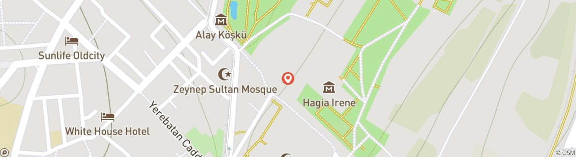 Karte von 4 Tager Engel-Urlaub in Istanbul Konstantinopel mit Hotel (Kleingruppenreise mit Begleitung)