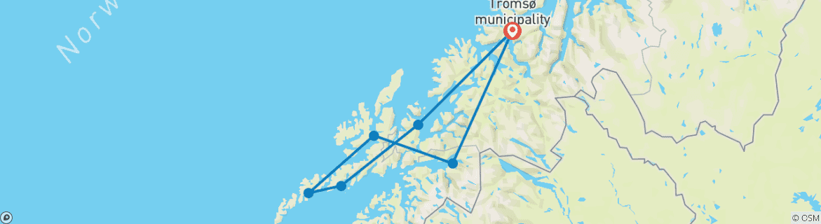 Map of Arktische Erlebnisse