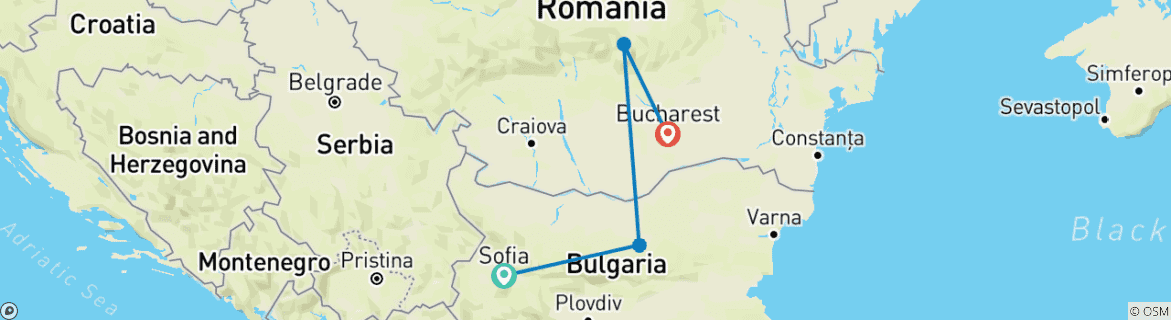 Imagen de un mapa que muestra la ruta del circuito