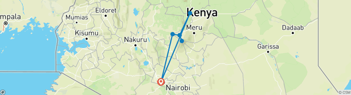 Imagen de un mapa que muestra la ruta del circuito