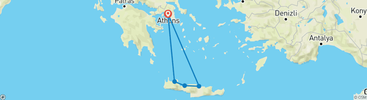 Imagen de un mapa que muestra la ruta del circuito