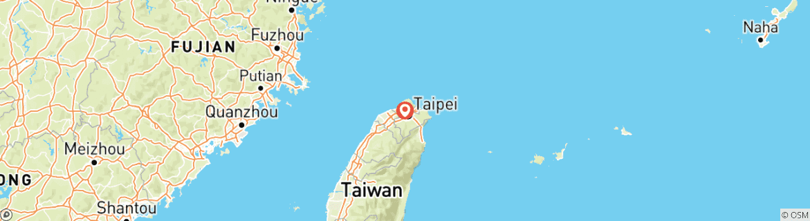 Map of Customized Immersion Taipei Tour, Daily Start & Private Car