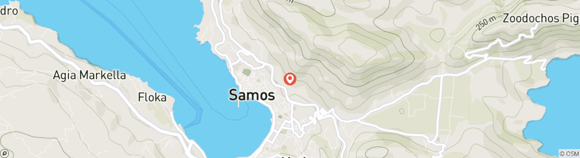 Carte du circuit Découvrez Samos : Le joyau vert de la mer Égée