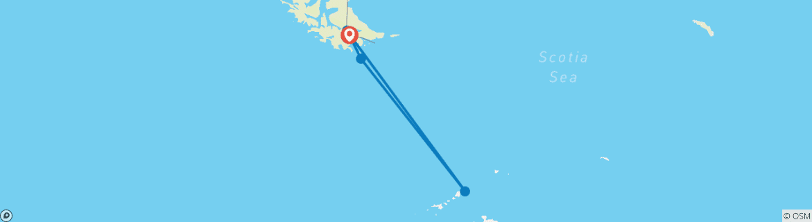 Imagen de un mapa que muestra la ruta del circuito