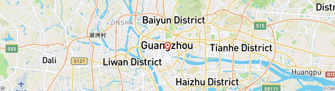 Karte von 3-Tages- nach Chaozhou & Shantou mit dem Schnellzug ab Guangzhou