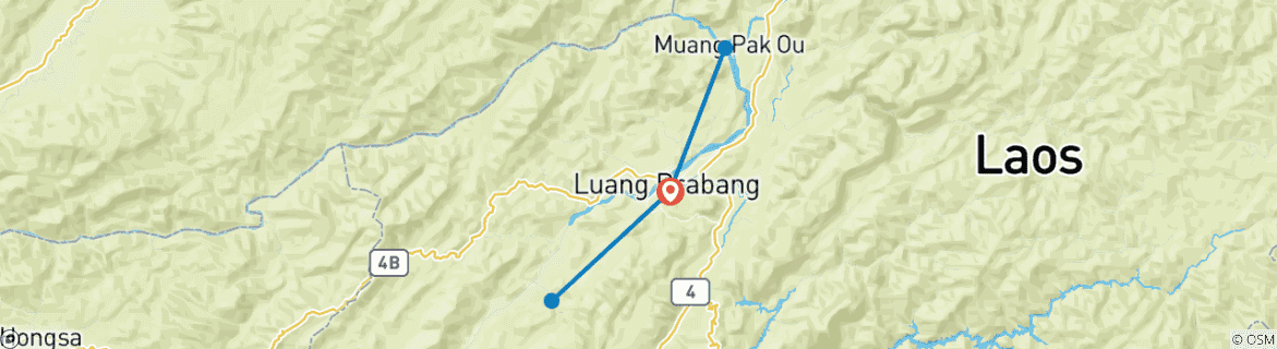 Imagen de un mapa que muestra la ruta del circuito