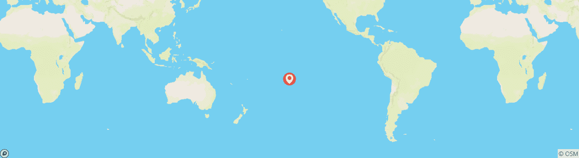 Carte du circuit Escapade à Tahiti : Moorea, Bora Bora et Taha'a 11 jours/10 nuits