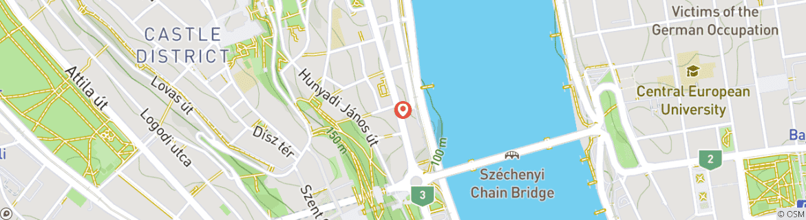 Carte du circuit Séjour de luxe à Budapest