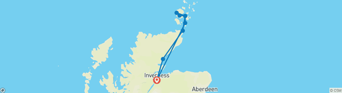 Imagen de un mapa que muestra la ruta del circuito