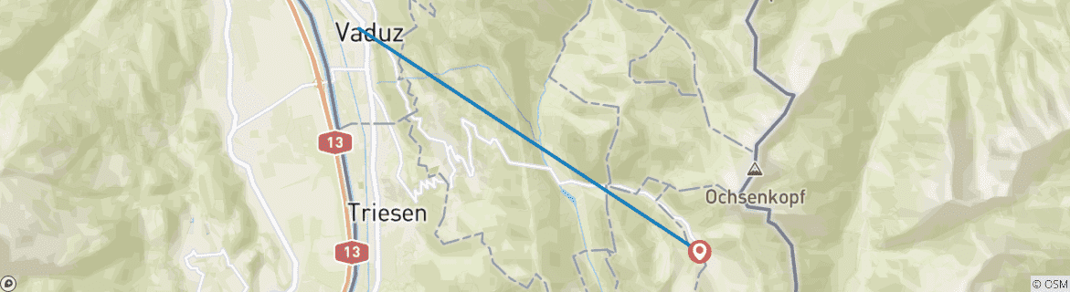 Imagen de un mapa que muestra la ruta del circuito