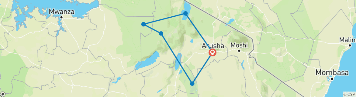 Imagen de un mapa que muestra la ruta del circuito