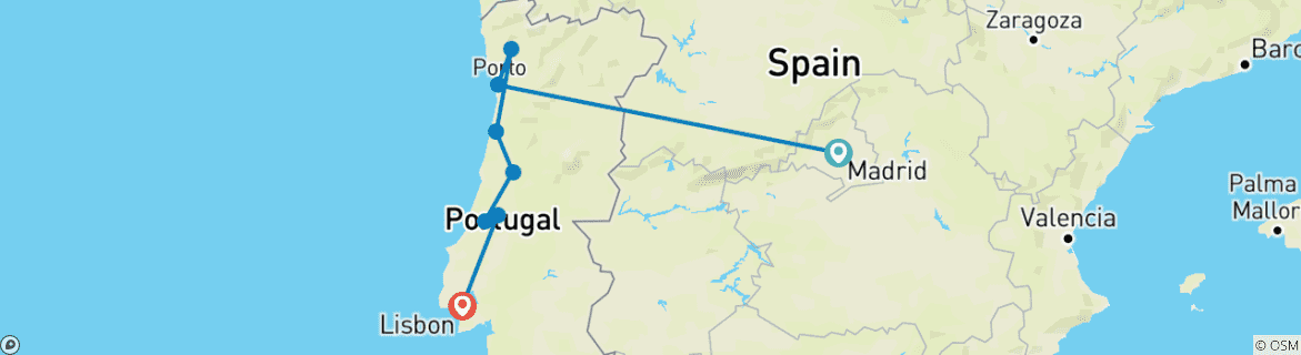 Imagen de un mapa que muestra la ruta del circuito