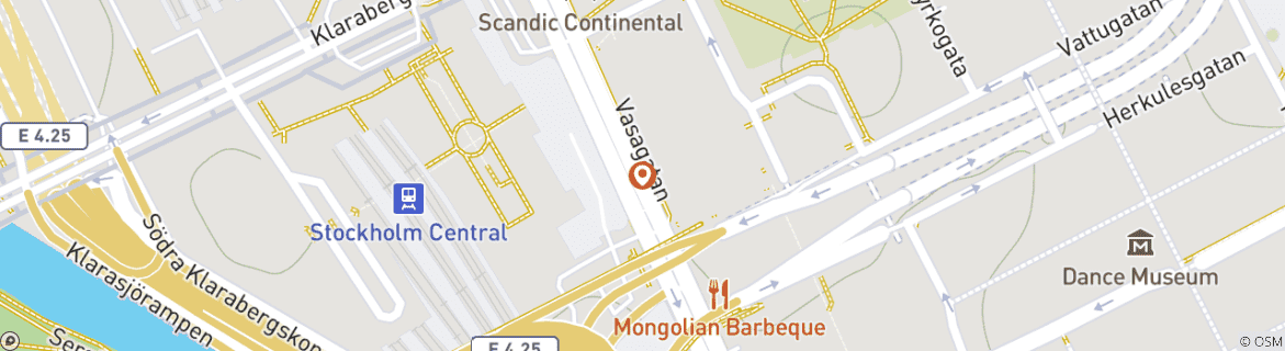 Kaart van De wildernis in (7 dagen)