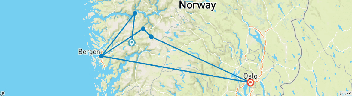 Imagen de un mapa que muestra la ruta del circuito