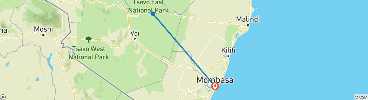 Imagen de un mapa que muestra la ruta del circuito