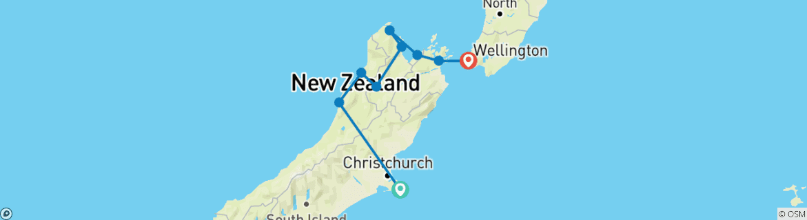 Imagen de un mapa que muestra la ruta del circuito