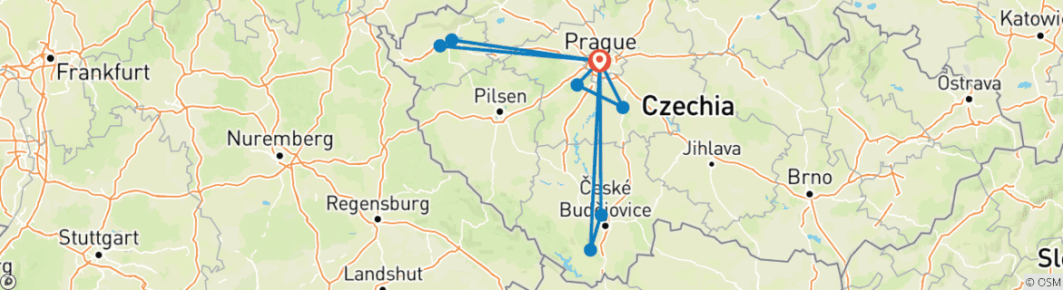 Imagen de un mapa que muestra la ruta del circuito