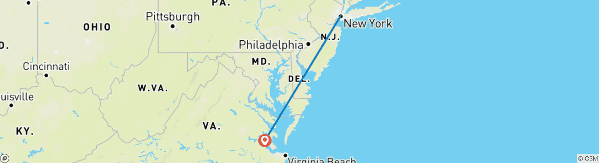 Imagen de un mapa que muestra la ruta del circuito