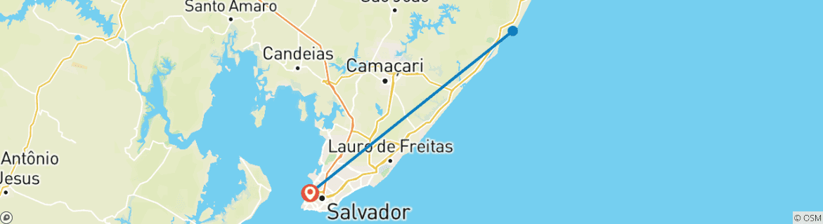 Imagen de un mapa que muestra la ruta del circuito