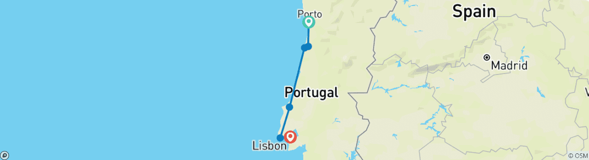 Imagen de un mapa que muestra la ruta del circuito