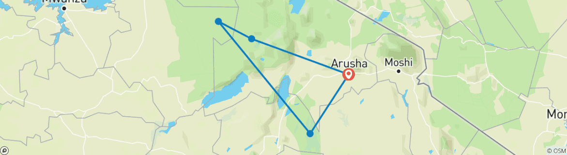 Imagen de un mapa que muestra la ruta del circuito
