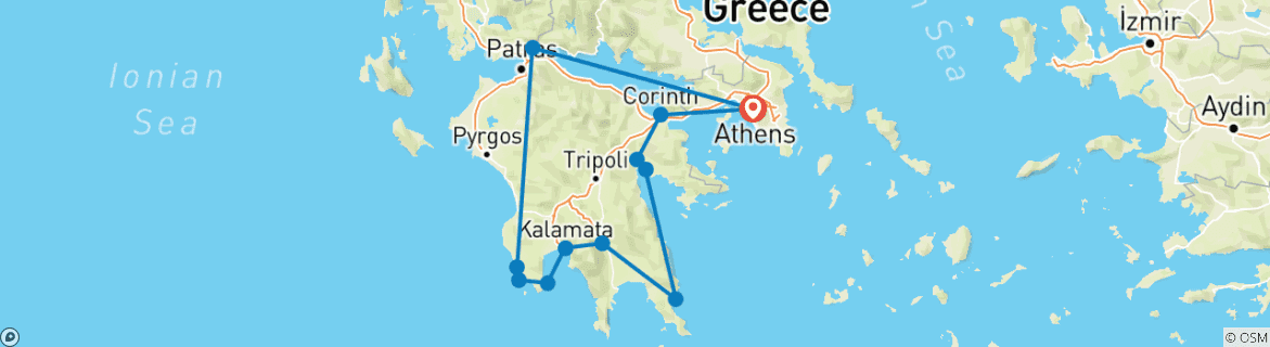 Imagen de un mapa que muestra la ruta del circuito