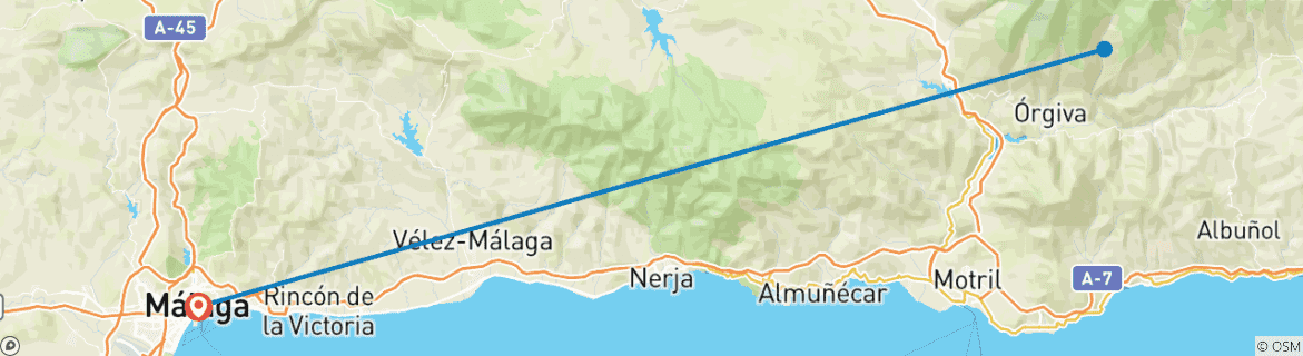Imagen de un mapa que muestra la ruta del circuito